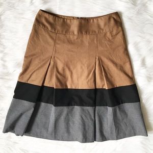 The Limited Colorblock A-Line Skirt